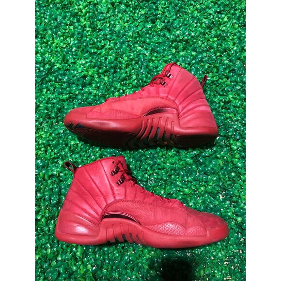 Air Jordan Gym Red 12 No Box Size 12M 130690-601 - Picture 2 of 9